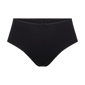 RJ Pure Color maxi string extra hoog - Zwart