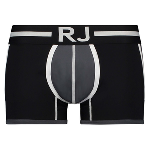 RJ PURE COLOR Heren Boxershort 'HAPPY BALLS'  - Zwart