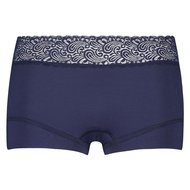 RJ pure color ladies short/lace - Donkerblauw