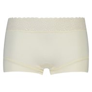 RJ pure color ladies short/lace - Ivoor