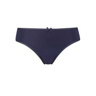 Pure Color dames string, taillehoog model - Donkerblauw