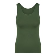 RJ Bodywear pure color dames hemd - Donkergroen