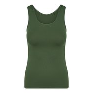 RJ Bodywear pure color dames hemd - Donkergroen