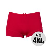 RJ Bodywear Pure color short - Donker rood