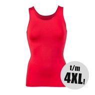 RJ Bodywear pure color dames hemd - Rood