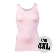 RJ Bodywear pure color dames hemd - Roze