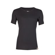 RJ SWEATPROOF HEREN V-HALS T-SHIRT EXTRA RUG - Zwart