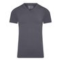 RJ-PURE-COLOR-Heren-shirt-met-V-Hals-Grijs