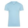 RJ-PURE-COLOR-Heren-shirt-met-V-Hals-Lichtblauw
