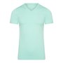 RJ-PURE-COLOR-Heren-shirt-met-V-Hals-Mint