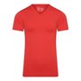 RJ-PURE-COLOR-Heren-shirt-met-V-Hals-Rood