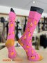 Heren-fantasie-sok-Bananen-Rose